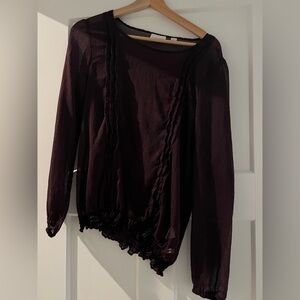 Elegant Black Women's Top